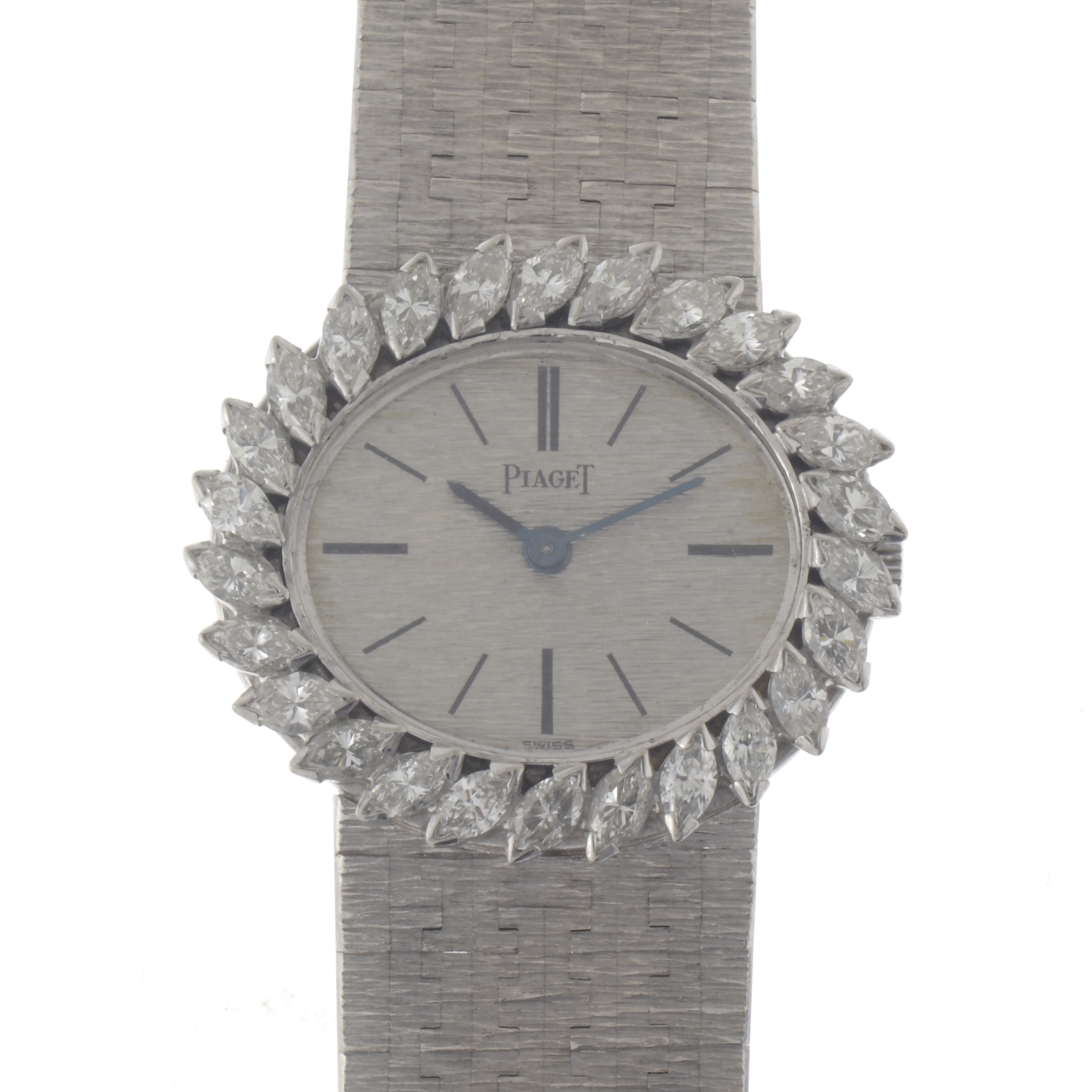 PIAGET. RELOJ DE PULSERA EN ORO BLANCO Y DIAMANTES.