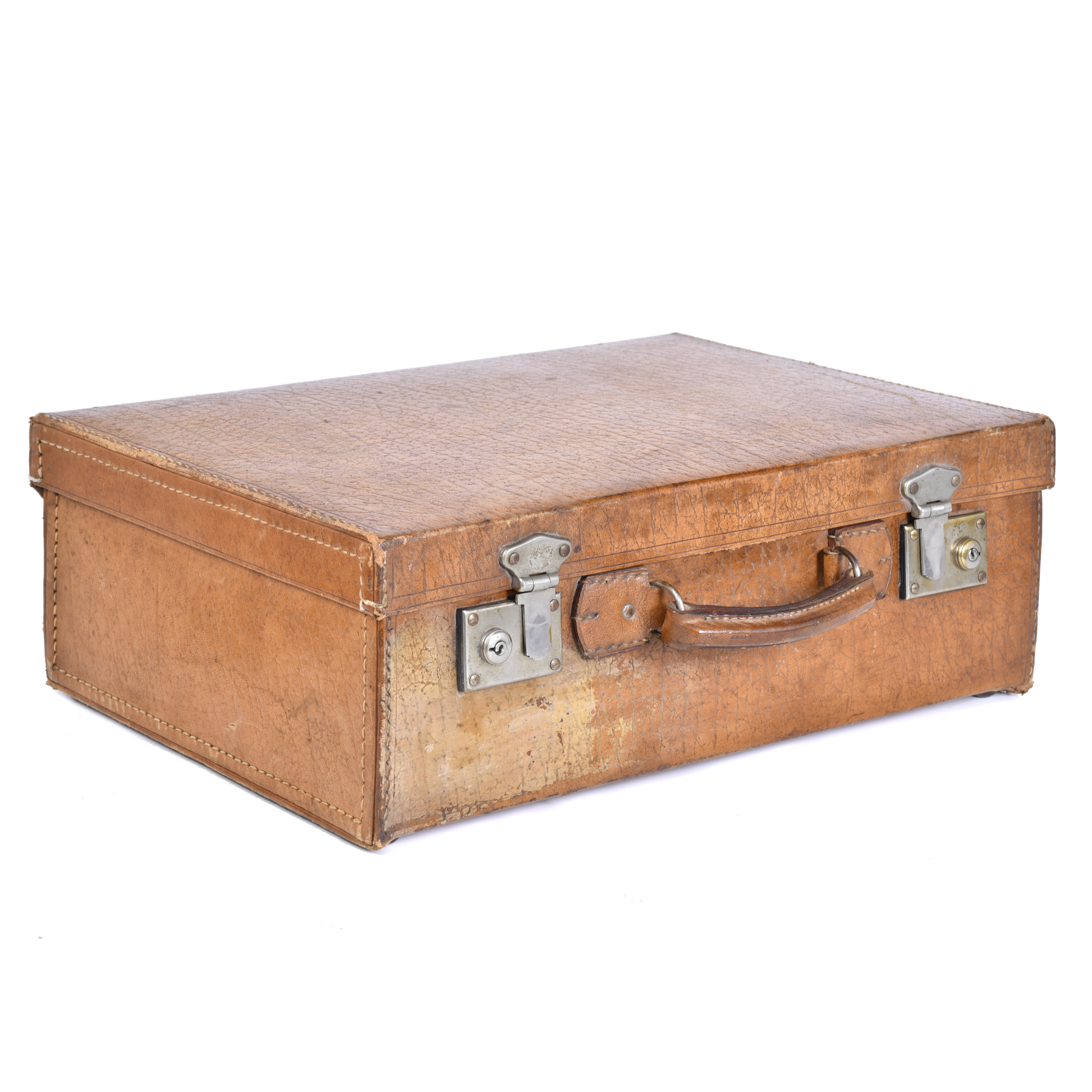 Suitcase with travel utensils, second half 20th century.