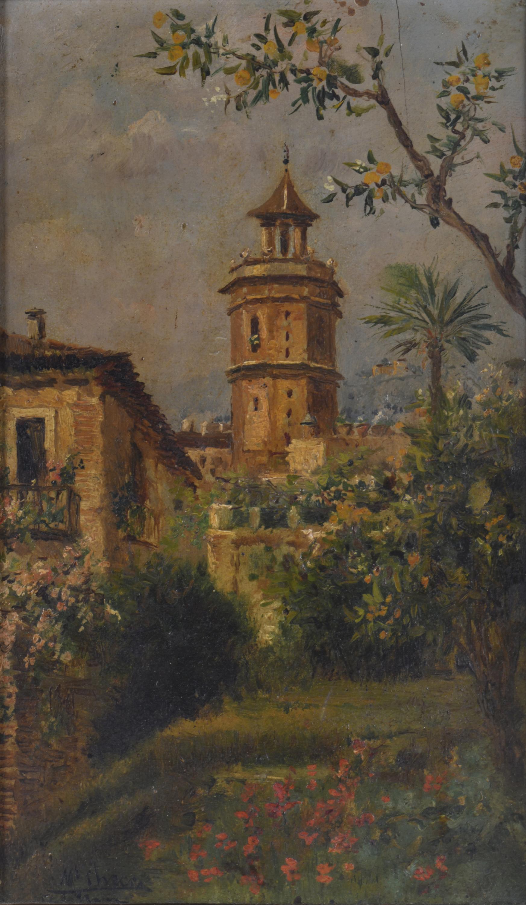 ESCUELA ANDALUZA, SIGLO XX. "Paisaje".