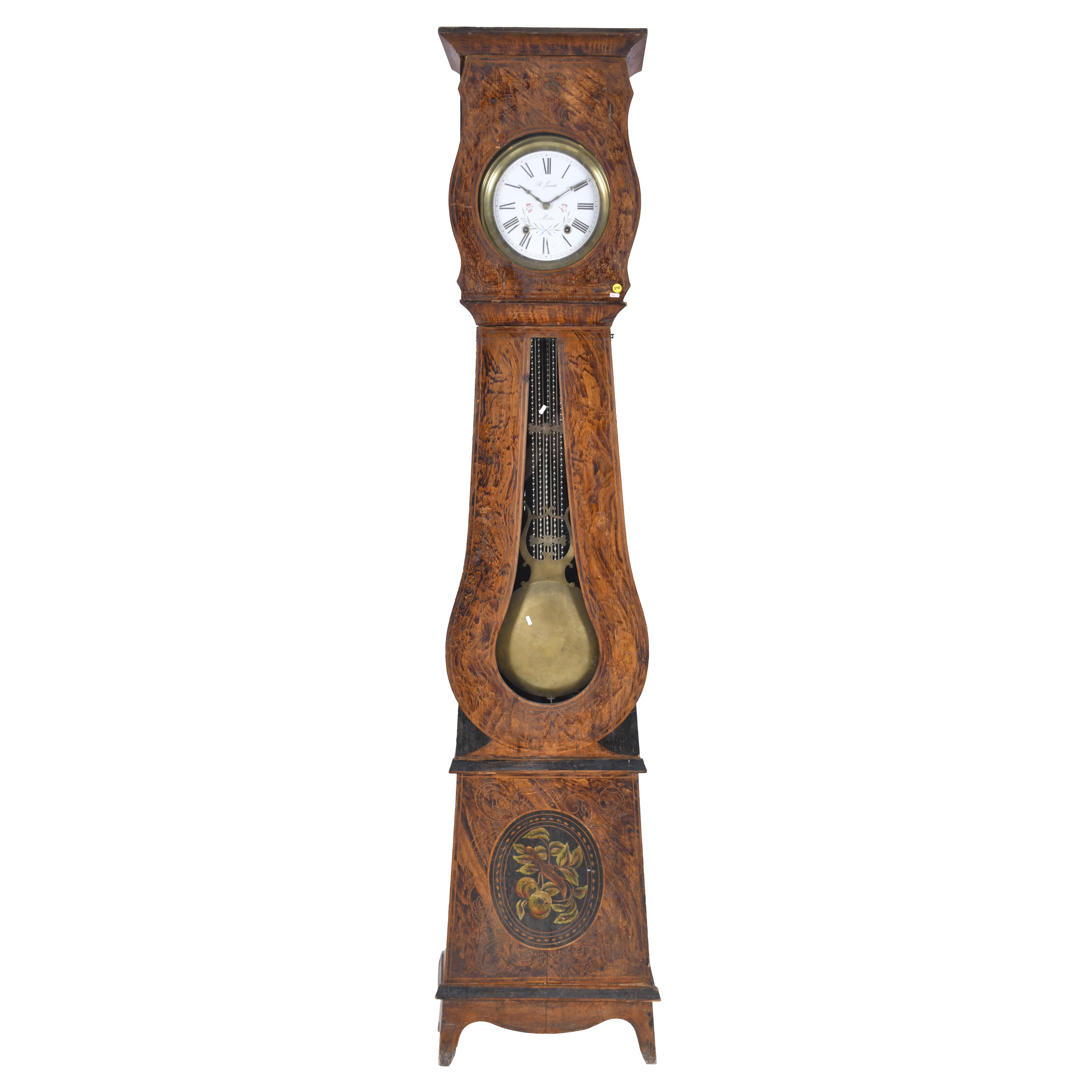 Grandfather clock, 19th century.