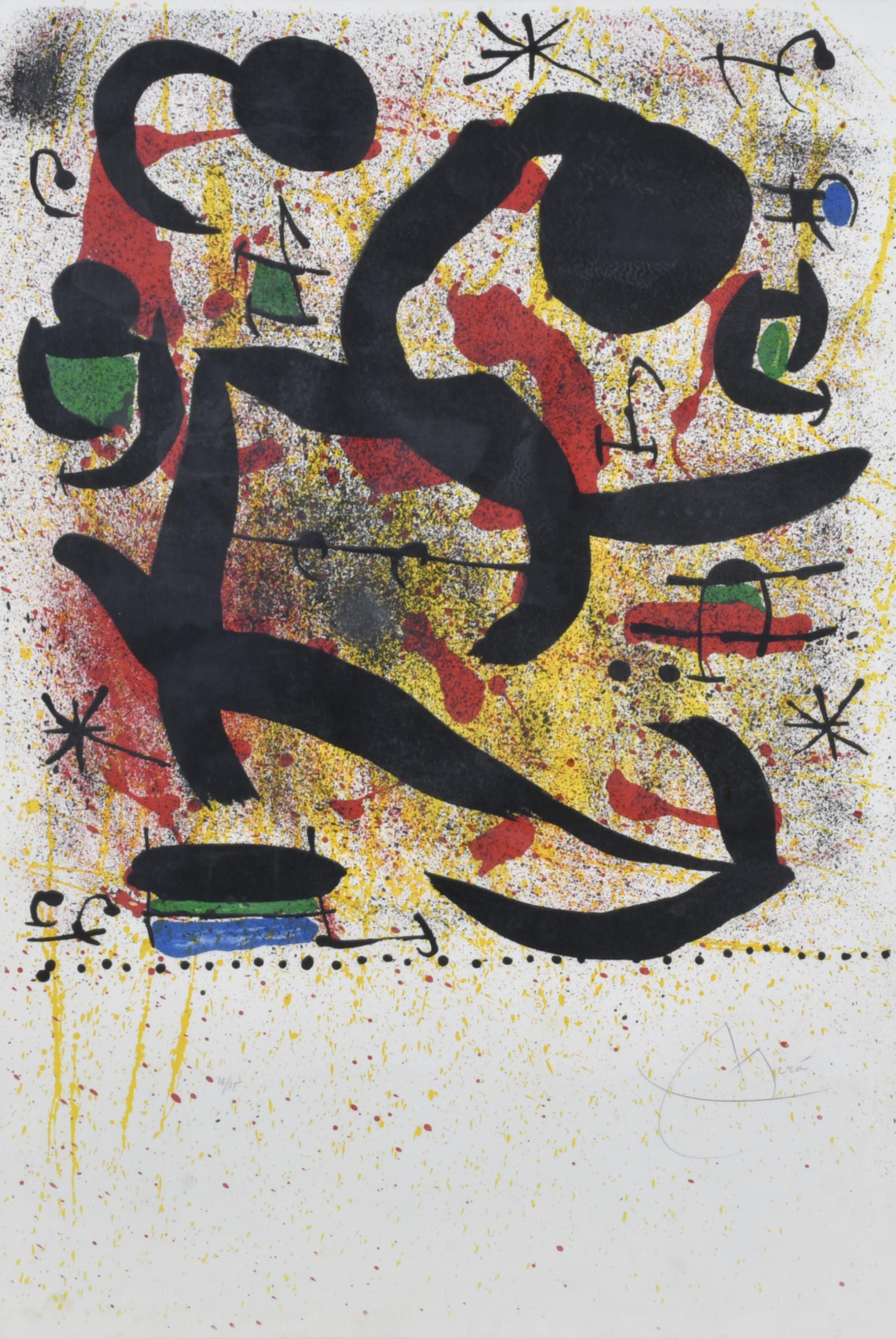 JOAN MIRÓ (1893-1983). &#39;Variant I&#39;, 1969.