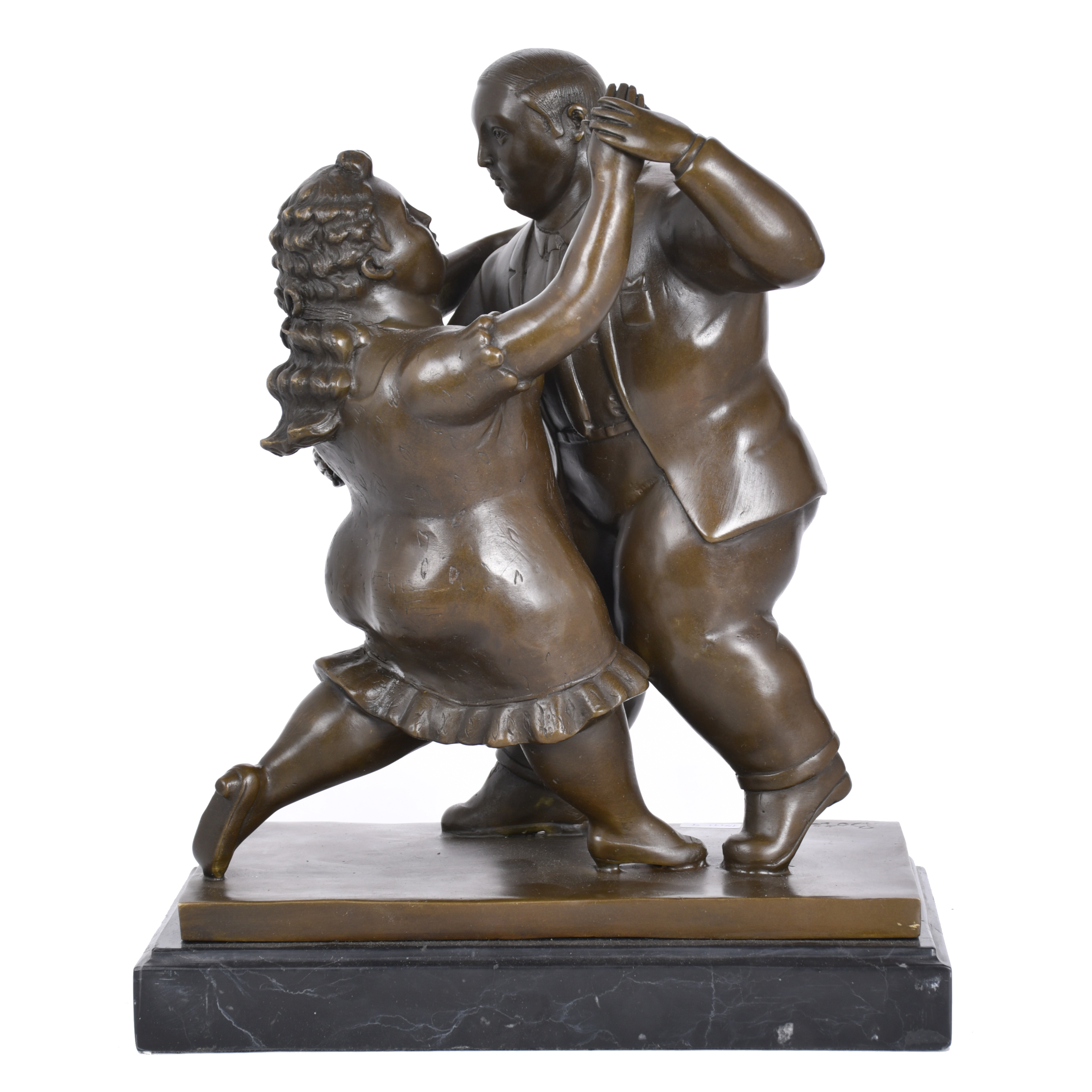 AFTER MODELS BY FERNANDO BOTERO (1932 - 2023).  "Tango".