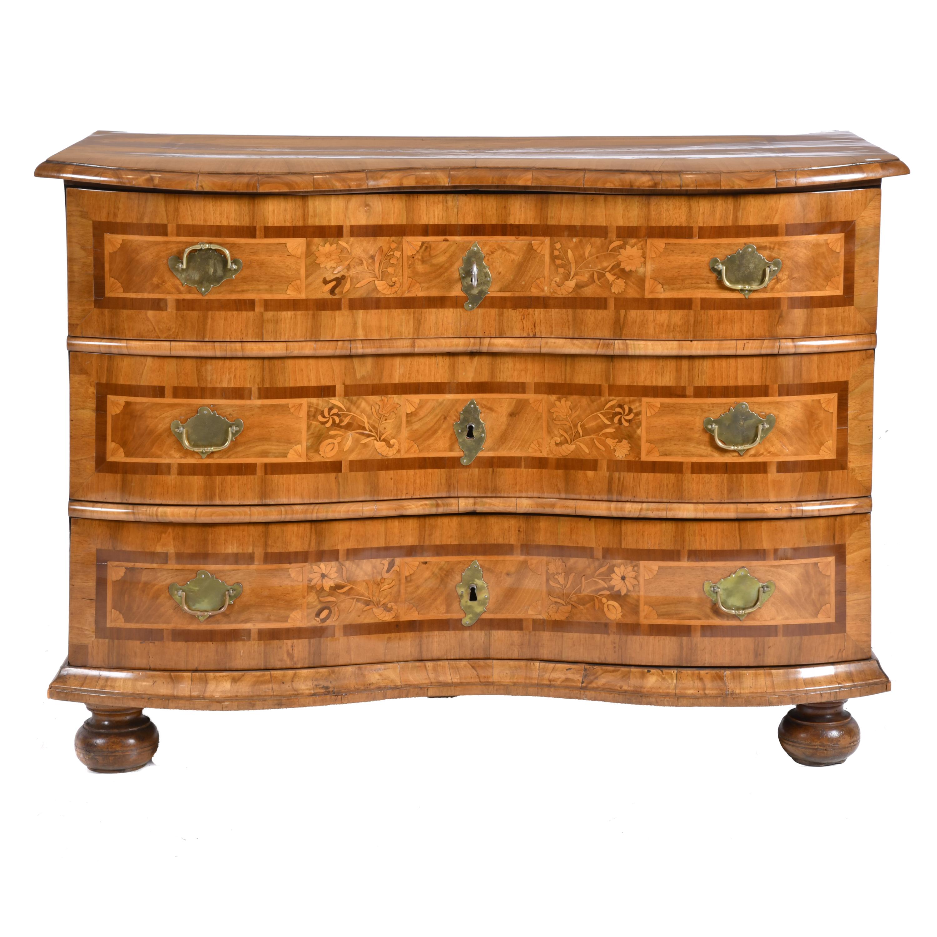 Chest of drawers from the South of Germany, probably from B