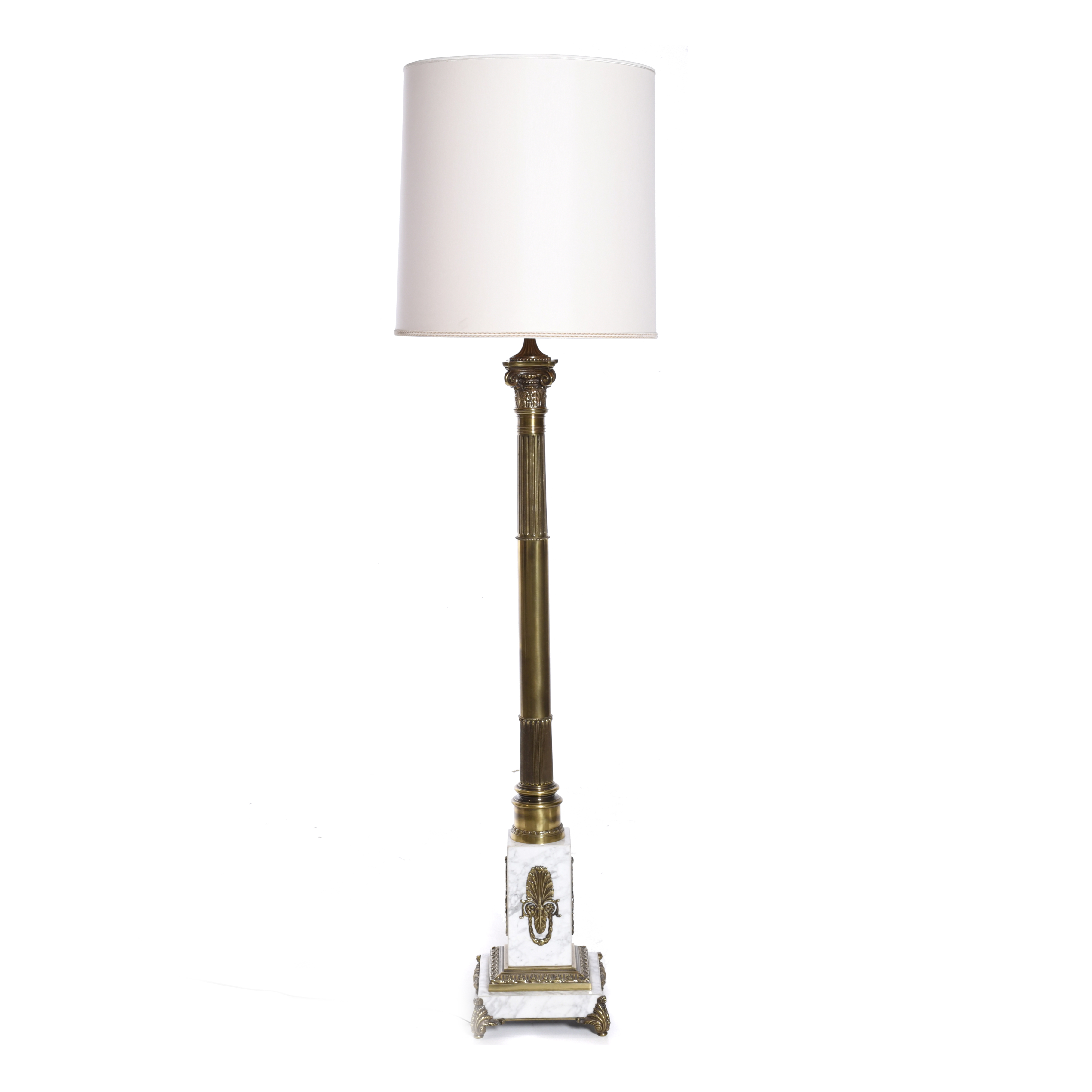 Belle Époque style floor lamp, circa 1950.