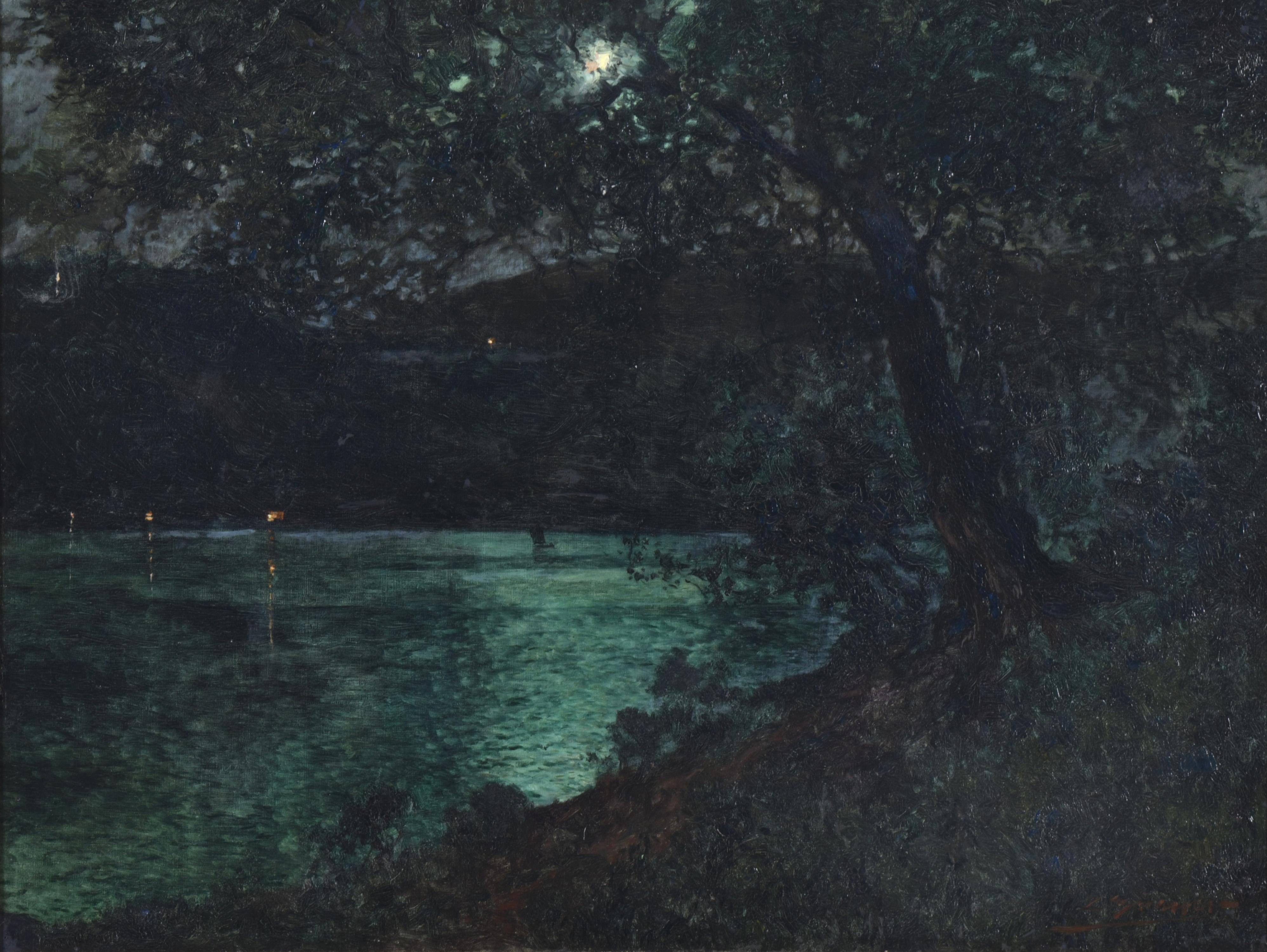 LLUÍS GRANER (1863-1929) "Nocturno".