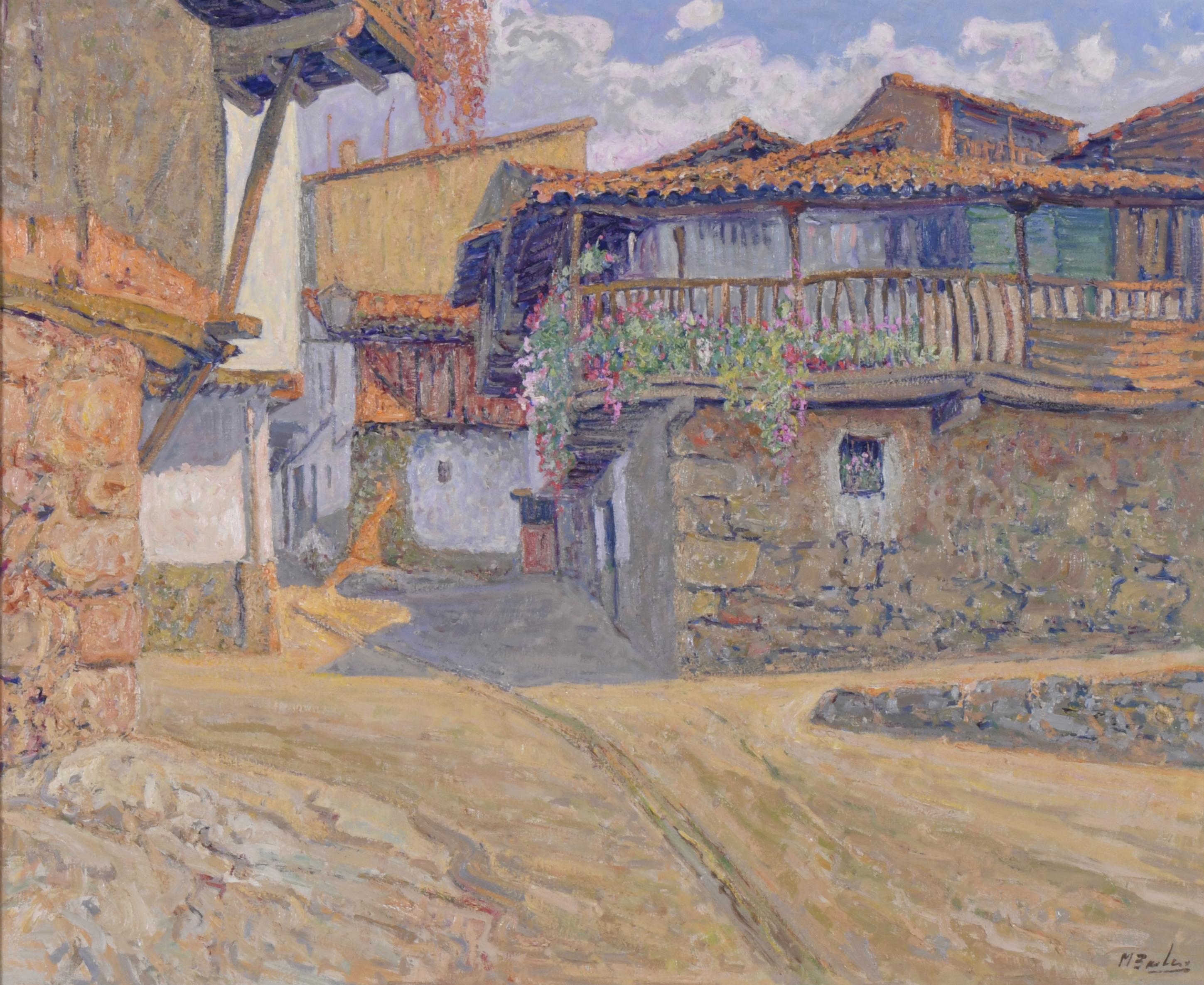 MIGUEL BARBERO (1953).  "Rincón de Villanueva", La Vera, Cá