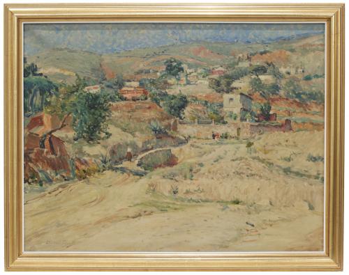 JORDI FREIXAS CORTES (1917-1984) "Vista rural".