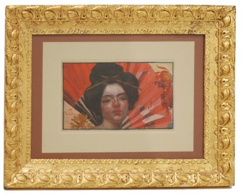 MANUEL FELIU DE LEMUS (1865-1922). "Geisha"