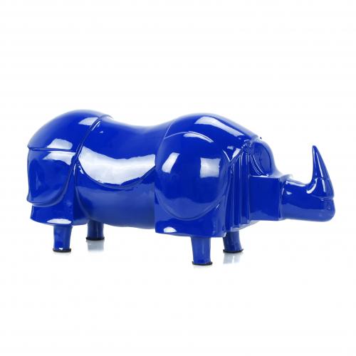 FRANÇOIS-XAVIER LALANNE (1927-2008). "Rhinoceros Bleu". 1981.