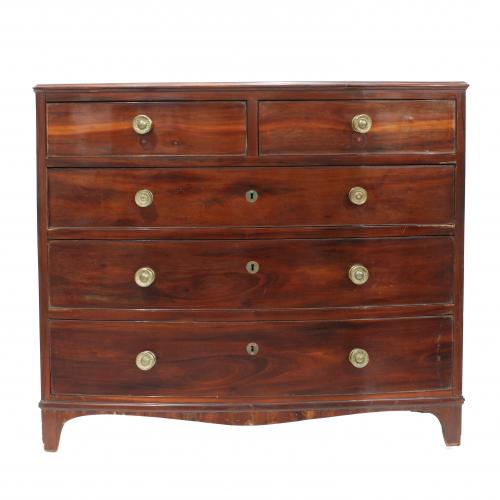 VICTORIAN CHEST OF DRAWERS, LATE 19TH CENTURY