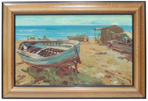 EUSTAQUIO SEGRELLES (1936). "Barcas".