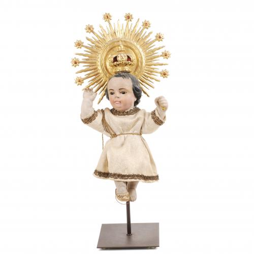 NIÑO JESÚS TALLA SIGLO XVIII