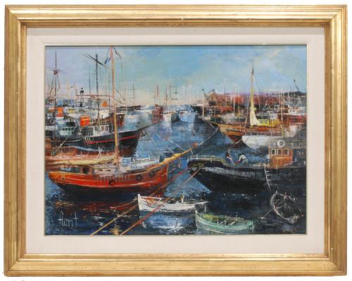 JOSÉ LUIS FLORIT RODERO (1909-2001) "Puerto"