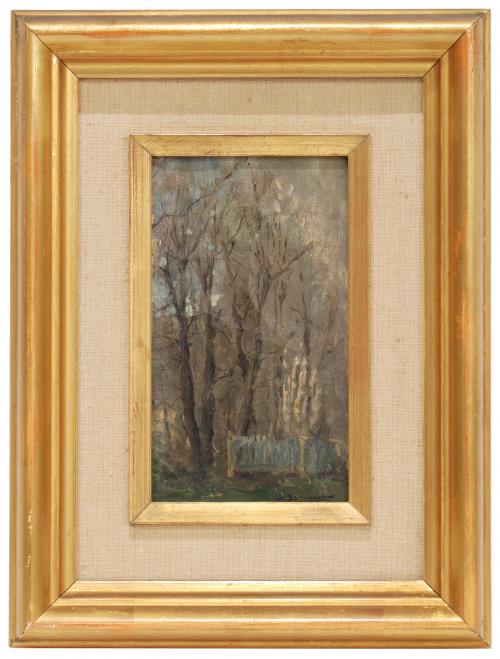 LLUÍS GRANER (1863-1929) "Bosque".