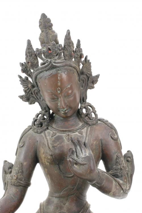 SINO TIBETAN  FIGURE OF TARA, 20TH CENTURY