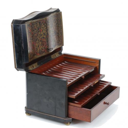 FRENCH HUMIDOR, 19TH CENTURY