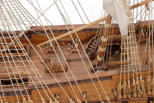 SCALE MODEL OF THE SAN FELIPE SPANISH ARMY SHIP, 20TH CENTU