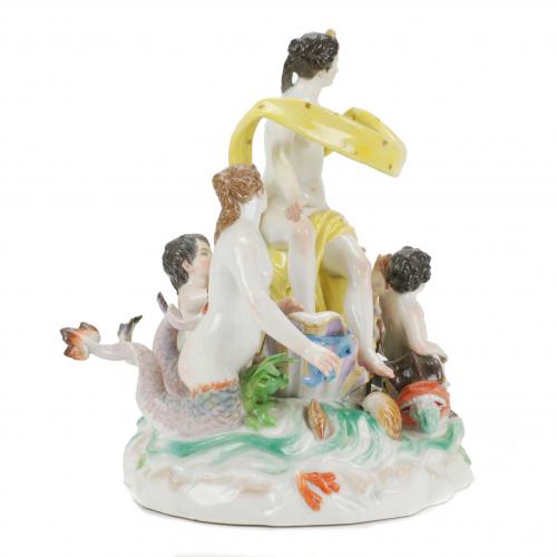 MEISSEN. "THE BIRTH OF VENUS". END C19th.