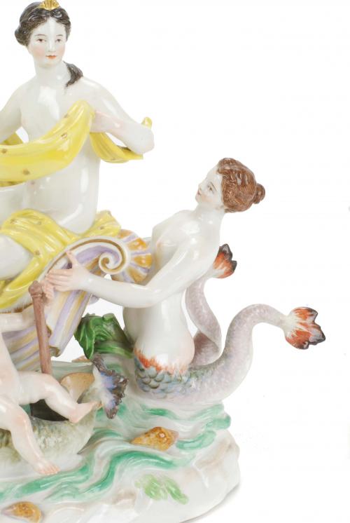 MEISSEN. "THE BIRTH OF VENUS". END C19th.