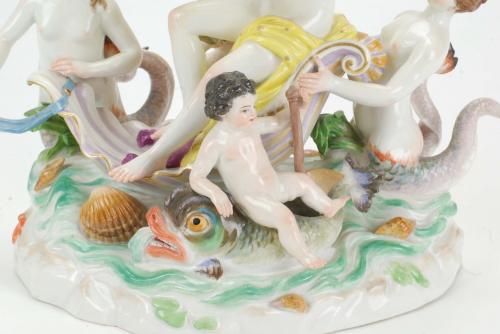 MEISSEN. "THE BIRTH OF VENUS". END C19th.