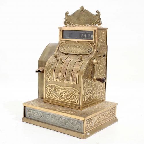 CASH REGISTER FROM THE CASA NATIONAL EARLY C20th.