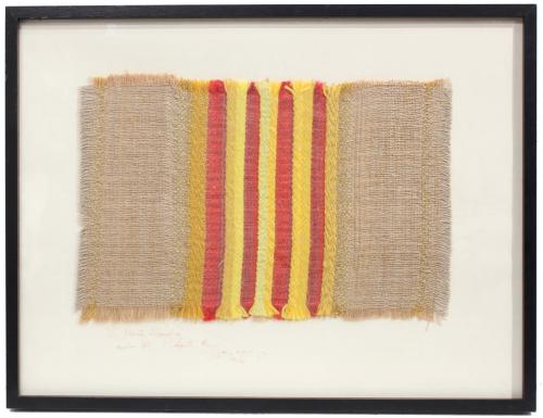 JOSEP GRAU-GARRIGA (1929-2011). "CATALAN FLAG" , 1976