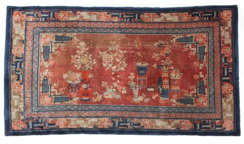 CHINESE CARPET, MID C20th.