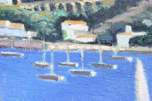 JORDI CURÓS (1930-2017). " PATHWAYS TO CADAQUES ".