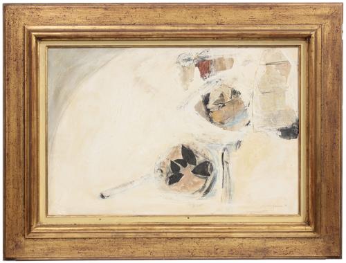 MARGARITA GIL GRANERO (1956). "COMPOSITION ON TABLE".1989.