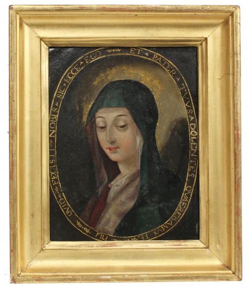 SPANISH SCHOOL, C17th. "VIRGIN".