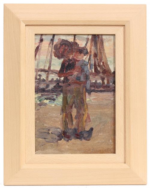 PERE YSERN ALIÉ (1875/76-1946). "FISHERMAN".