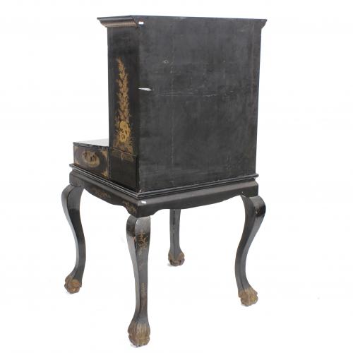 ENGLISH WRITING DESK CUM DRESSING TABLE, SECOND HALF C19th.