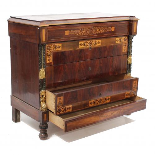 SPANISH CHEST OF DRAWERS (MARIA CRISTINA PERIOD), CIRCA 183