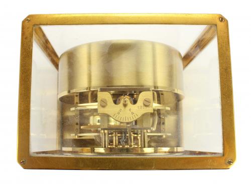 JAEGER-LECOULTRE,  ATMOS SWISS TABLE CLOCK, MID C20th.