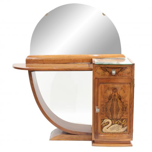 ART DECO DRESSING TABLE, CIRCA 1925.