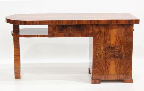 ART DECO DESK, CIRCA 1925.