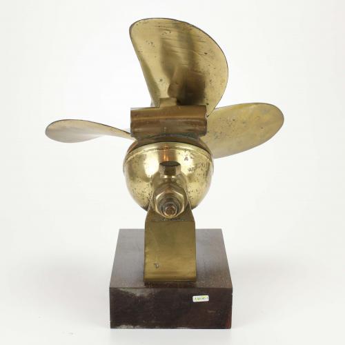 THREE BLADED BOAT PROPELLER, END C19th-EARLY C20th.