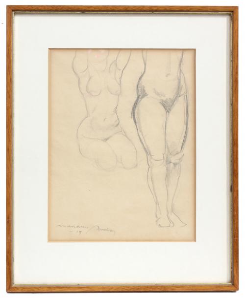 MARIÀ ANDREU (1888 – 1976). "NUDES" 1915.