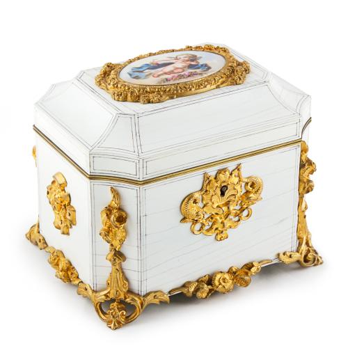 FRENCH BOX, LAST THIRD C19th.