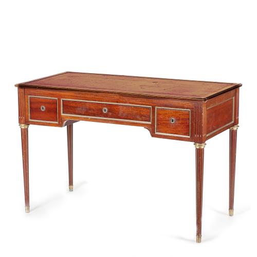 SPANISH LOUIS  XVI STYLE WRITING DESK, MID C20th. 