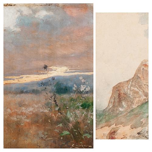 SEGUNDO MATILLA MARINA (1862-1937). "LANDSCAPES".