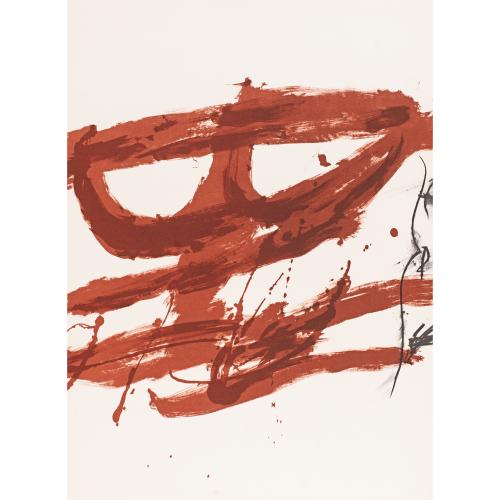 JOAN BROSSA (1919-1998) y ANTONI TÀPIES (1923-2012). "MORNI