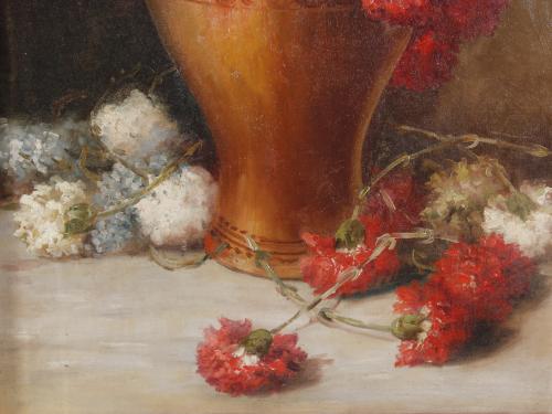 FELIPE CHECA (1844-1906). "FLOREROS".