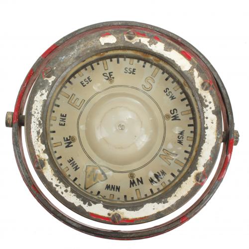 MARINE COMPASS, MID 20TH CENTURY.