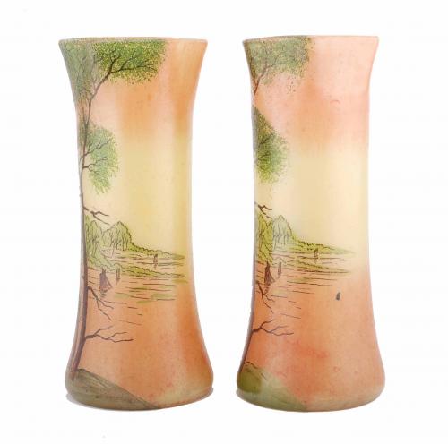 PAIR OF FRENCH VASES, CIRCA 1920.