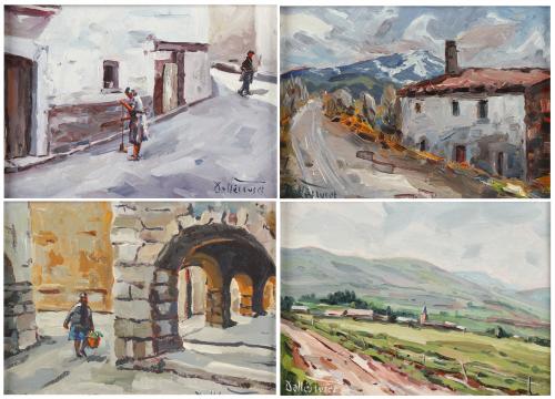 LLUÍS MARIA VALLÈS I TUSET (1916-1998). "VISTAS RURALES".