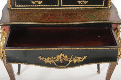 "BONHEUR-DU-JOUR", FRENCH NAPOLE0N III DESK, MID 19TH CENTU