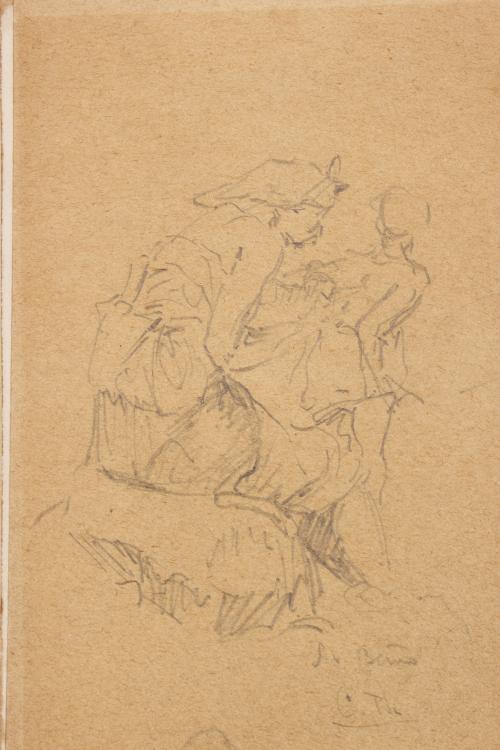 CECILIO PLA (1860-1934) "FIGURE STUDIES".