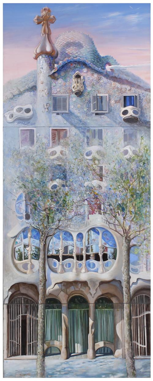 JOAN RIFÀ BENET (1926-2009). "CASA BATLLÓ", 2000.