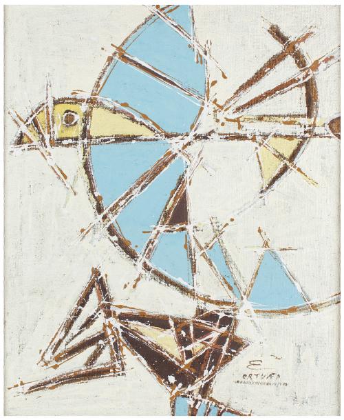 ROBERTO ORTUÑO (BARCELONA, 1953). "ABSTRACTO".